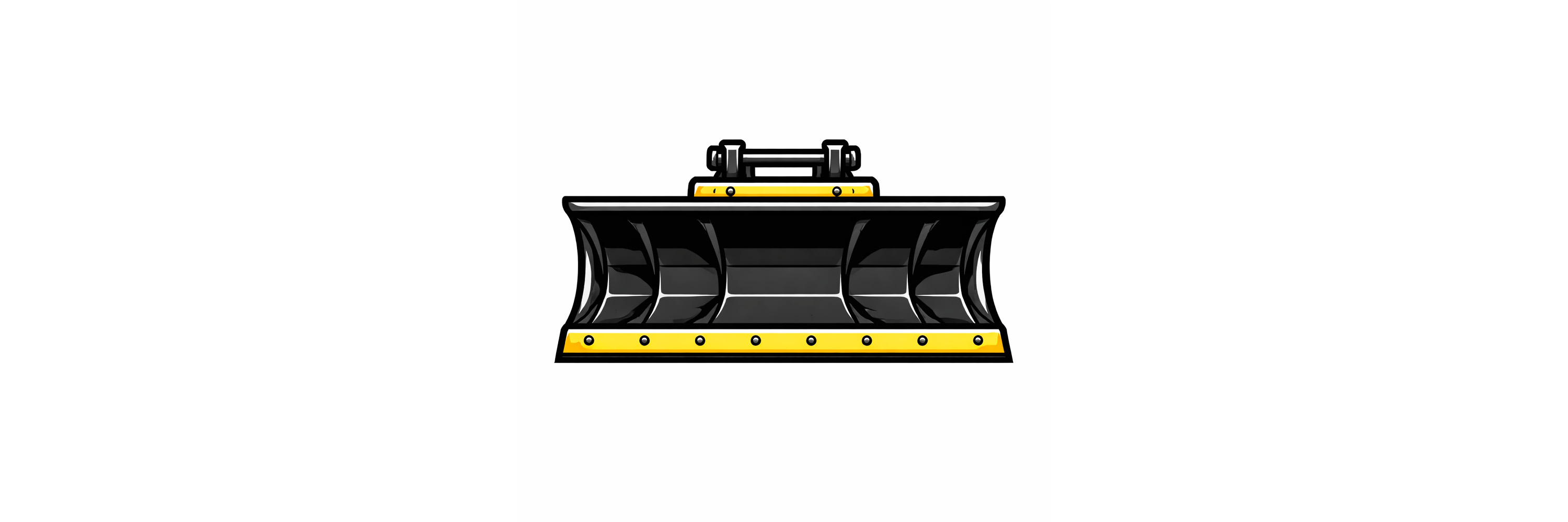 Отвал и дорожная щётка